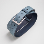 Ременная заготовка Аляска СКА34 цв. Синий, толщ. 3,3-3,5 мм