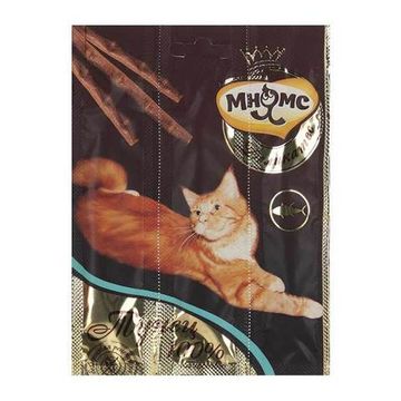 Мнямс Деликатес лакомые палочки для кошек с тунцом 9 см
