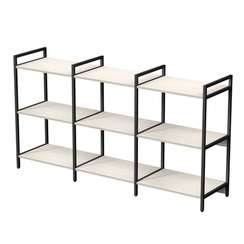 10ССТ.3.600 Стеллаж средний тройной 3 полки (1760*400*952)