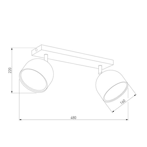 Спот TK Lighting 3415 Altea White