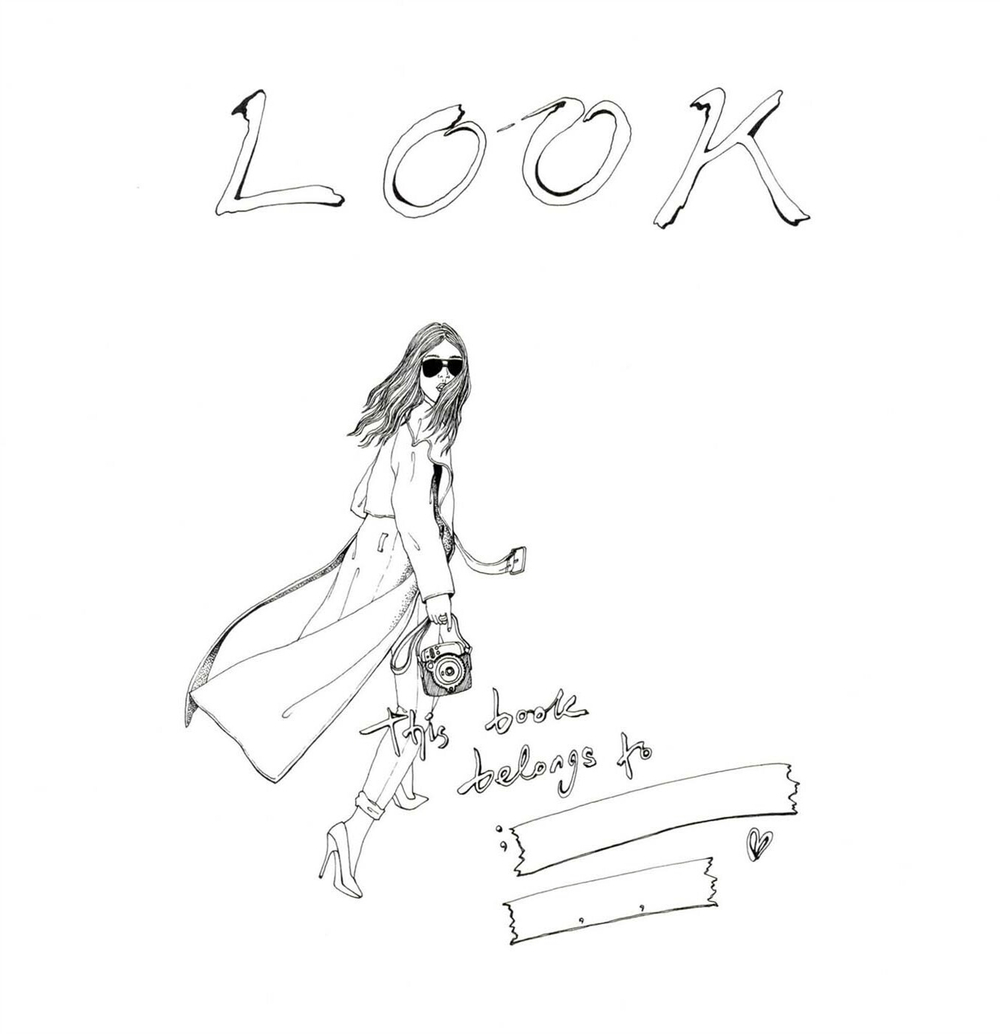 LOOK. Coloring Book