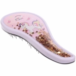 Расческа массажная детская «Prestige - Единорожек Лили», микс 4 цвета, 8*19 (коробка PVC)