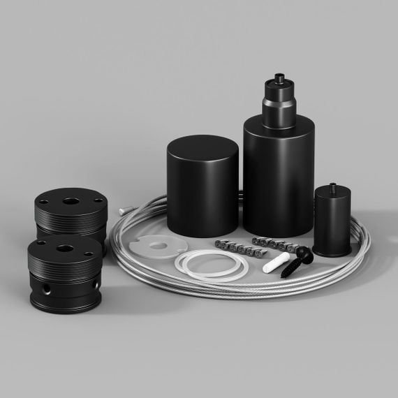 Подвесной комплект для вертикального монтажа Maytoni LNM-D25-PS-B 20309