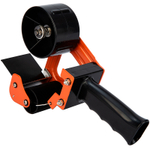 Диспенсер для упаковочной ленты DELI, металлический (ширина ленты до 60 мм), оранжевый