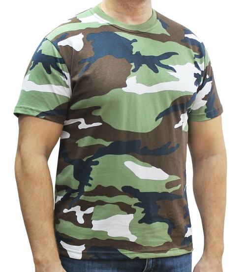 Футболка камуфляжная 3746(ткань кулирка хлопок)