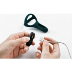 Виброкольцо Magic Motion Rise темно-зелёное