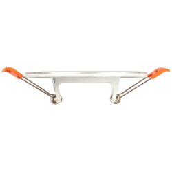 ST5 CH/WH Светильник ЭРА штампованный MR16,12V/220V, 50W белый/хром