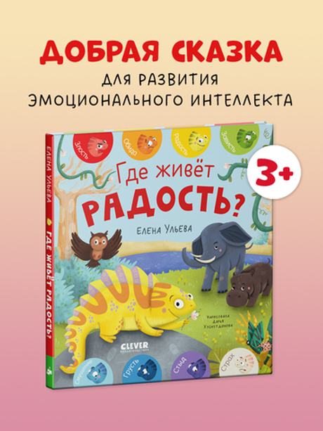 Дружим с эмоциями. Где живет радость?