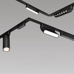 359258 SHINO NT23 184 черный Трековый светильник для низковольтного шинопровода IP20 LED 12W 48V 1020Лм 3000К SMAL