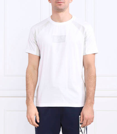 футболка EA7 - белый(3RPT27 PJ02Z)