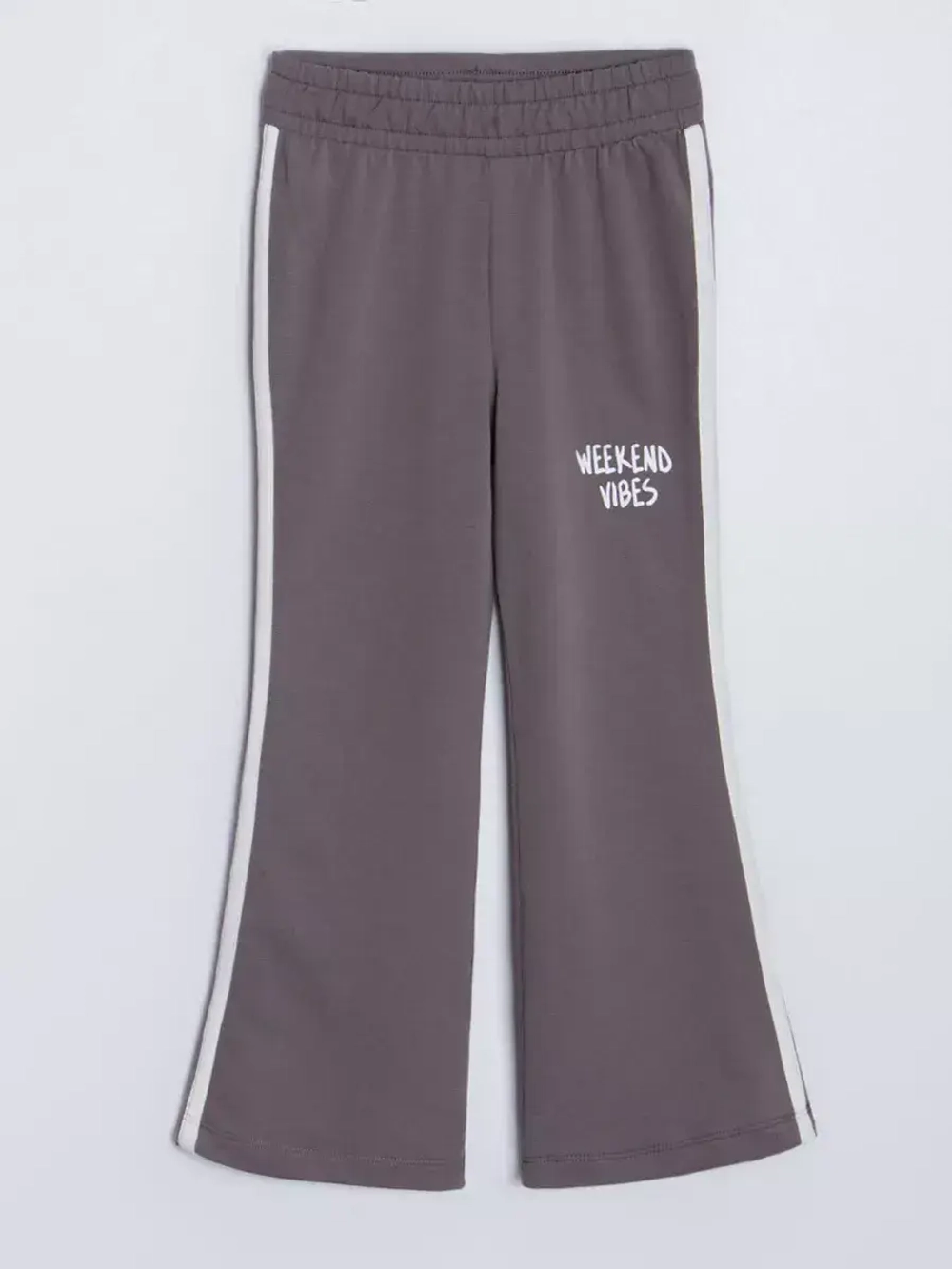 Серый костюм оверсайз для девочки