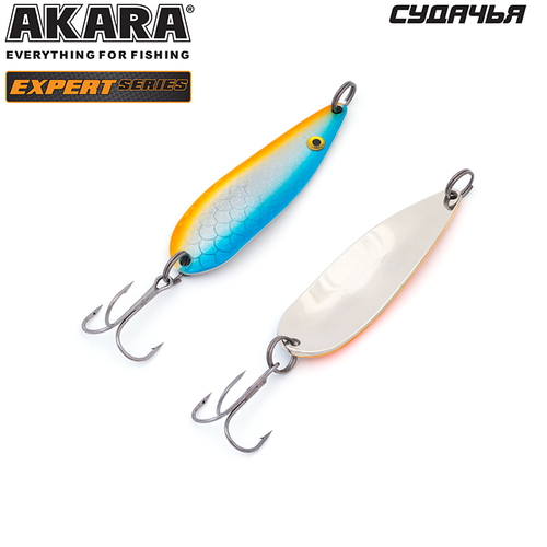 Блесна колебалка Akara Expert Судачья 80 мм 24 гр. 1/SIL