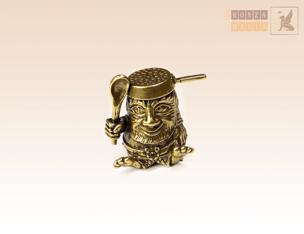 наперсток Домовой с ложкой