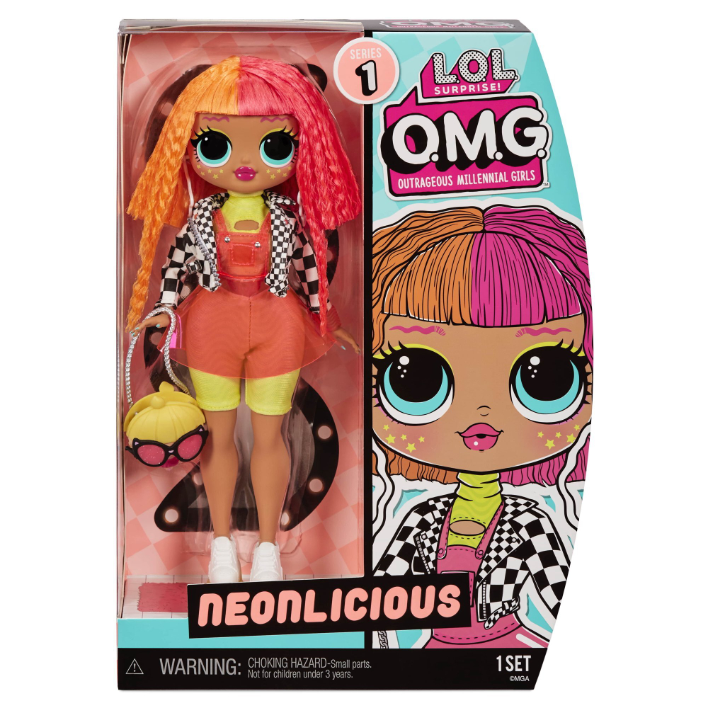 Кукла LOL Surprise OMG Neonlicious (2022, перевыпуск!)