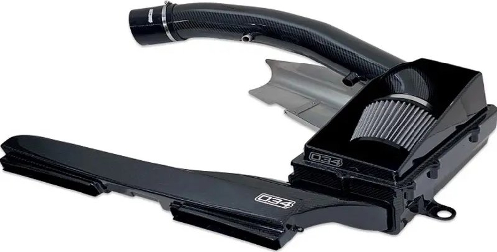 Система холодного впуска 034Motorsport X34 Carbon Fiber Open-Top 4" Intake Bundle для Audi TTRS/RS3