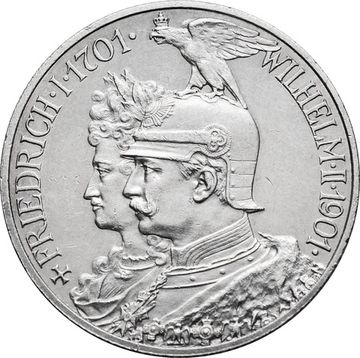 2 марки 1901 Германская Империя «200 лет Пруссии»
