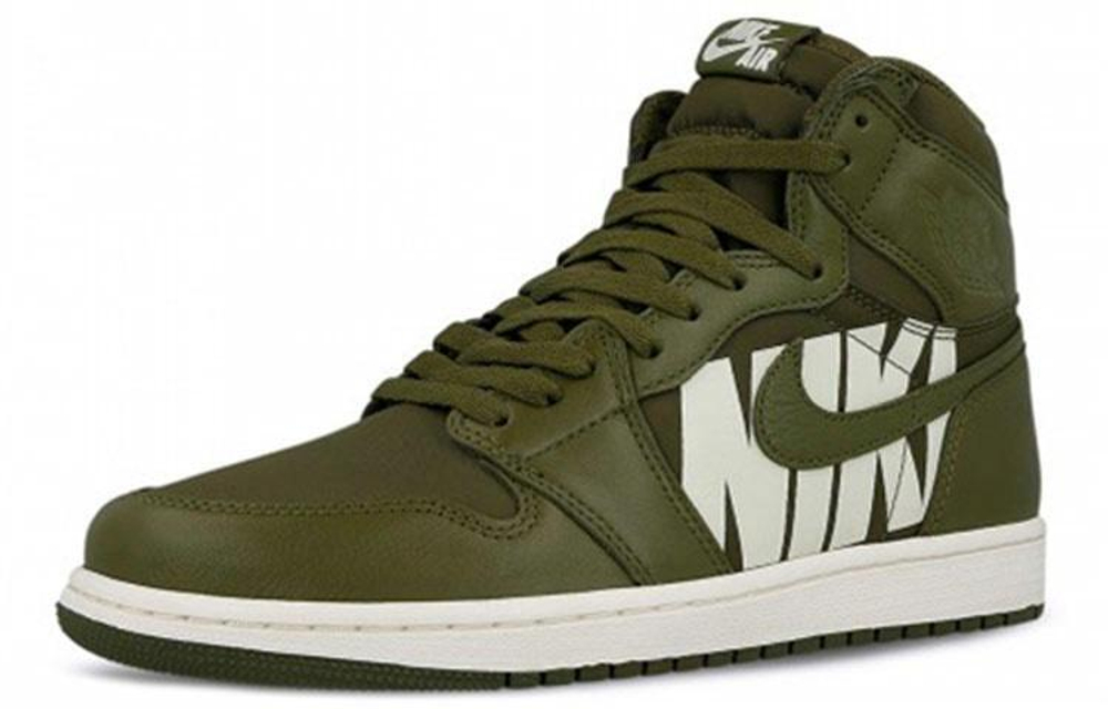 Кроссовки Jordan Air Jordan 1 Retro High Olive Canvas