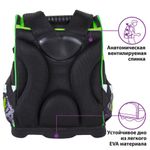 Ранец ЮНЛАНДИЯ WISE для начальной школы, Offroad, 37х29х15 см, 228814