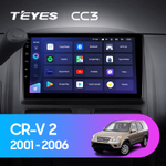 Teyes CC3 9" для Honda CR-V 2 2001-2006