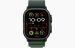 Умные часы Apple Watch Ultra 2 (2024), 49mm, Black Titanium Case, Dark Green Alpine Loop (S)