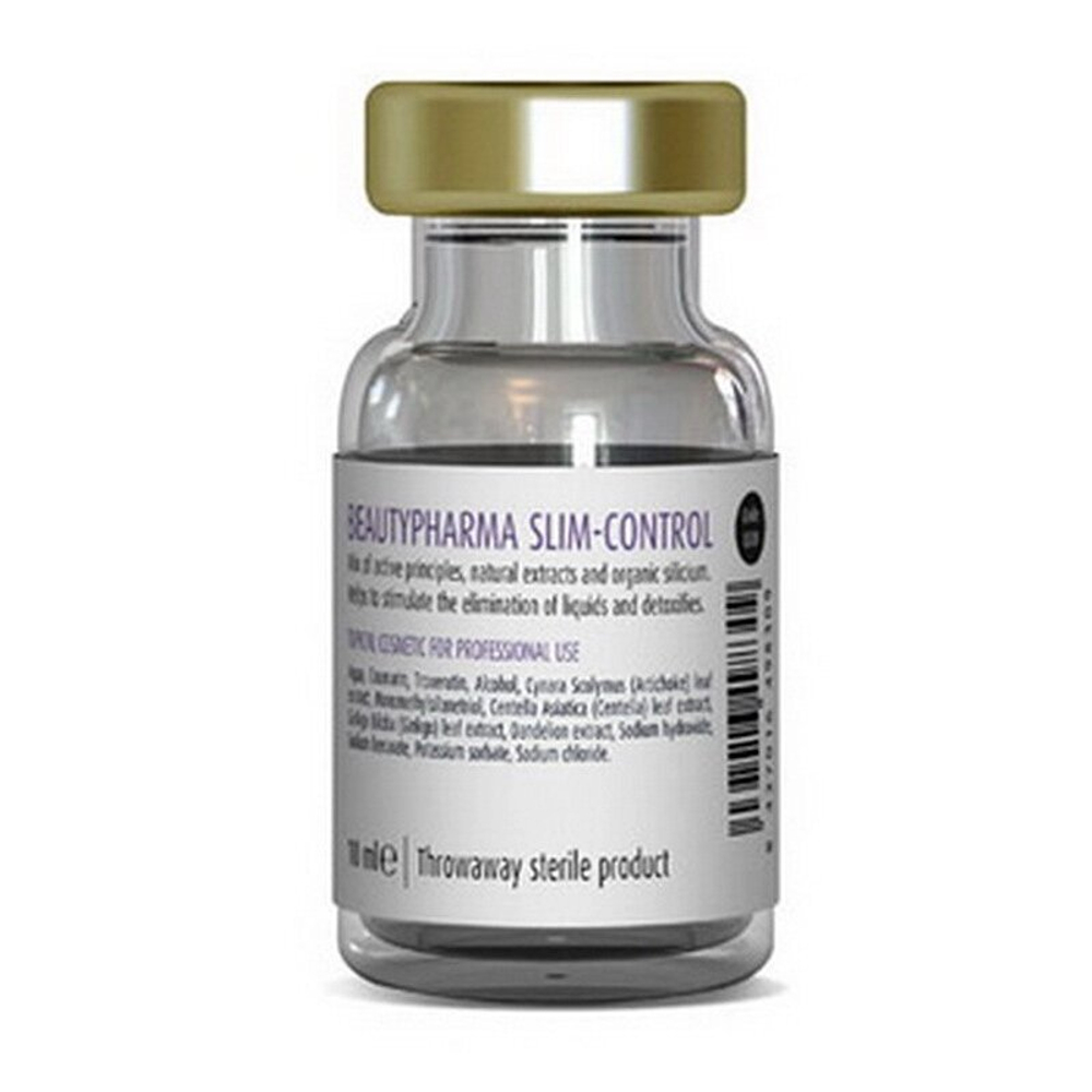 Beautypharma Slim-Control | Коктейль для улучшения микроциркуляции и лимфодренаж 10мл  франция