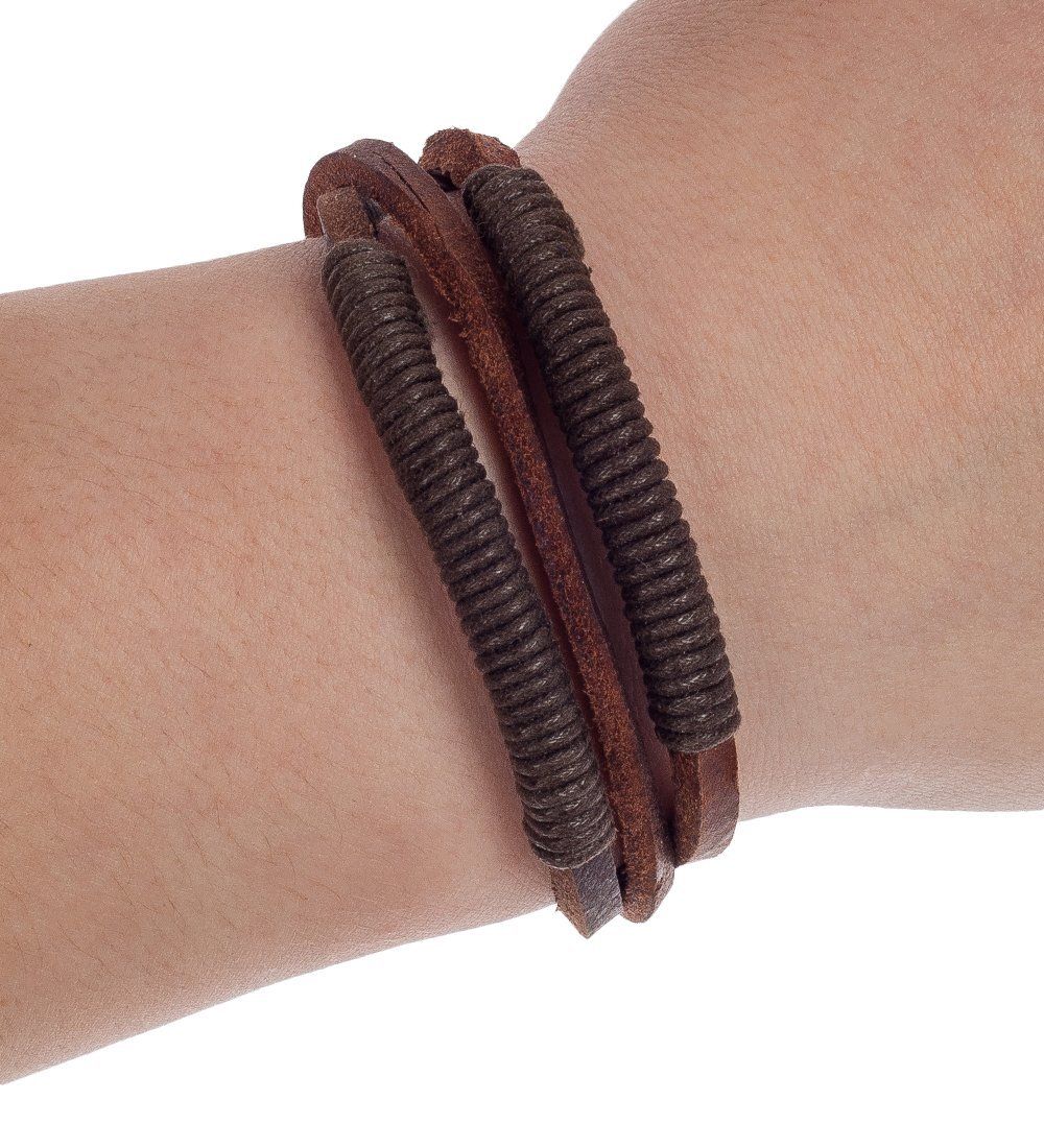 Y-BKB045 Браслет цветной нат.кожа