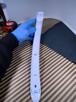 Ручка для холодильника Атлант 1704 нижняя 331603304500 +накладка