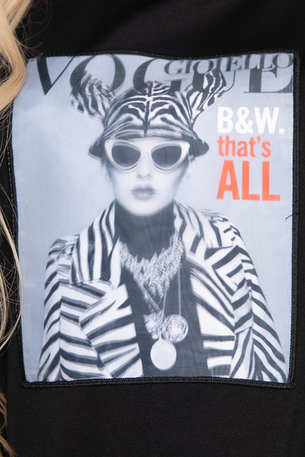 Футболка "Vogue" (черная) Б8522 LT Collection