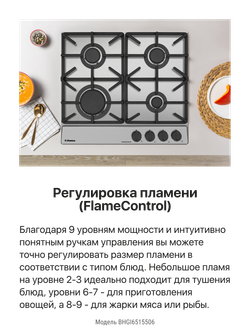 Газовая панель Hansa BHGI6515506