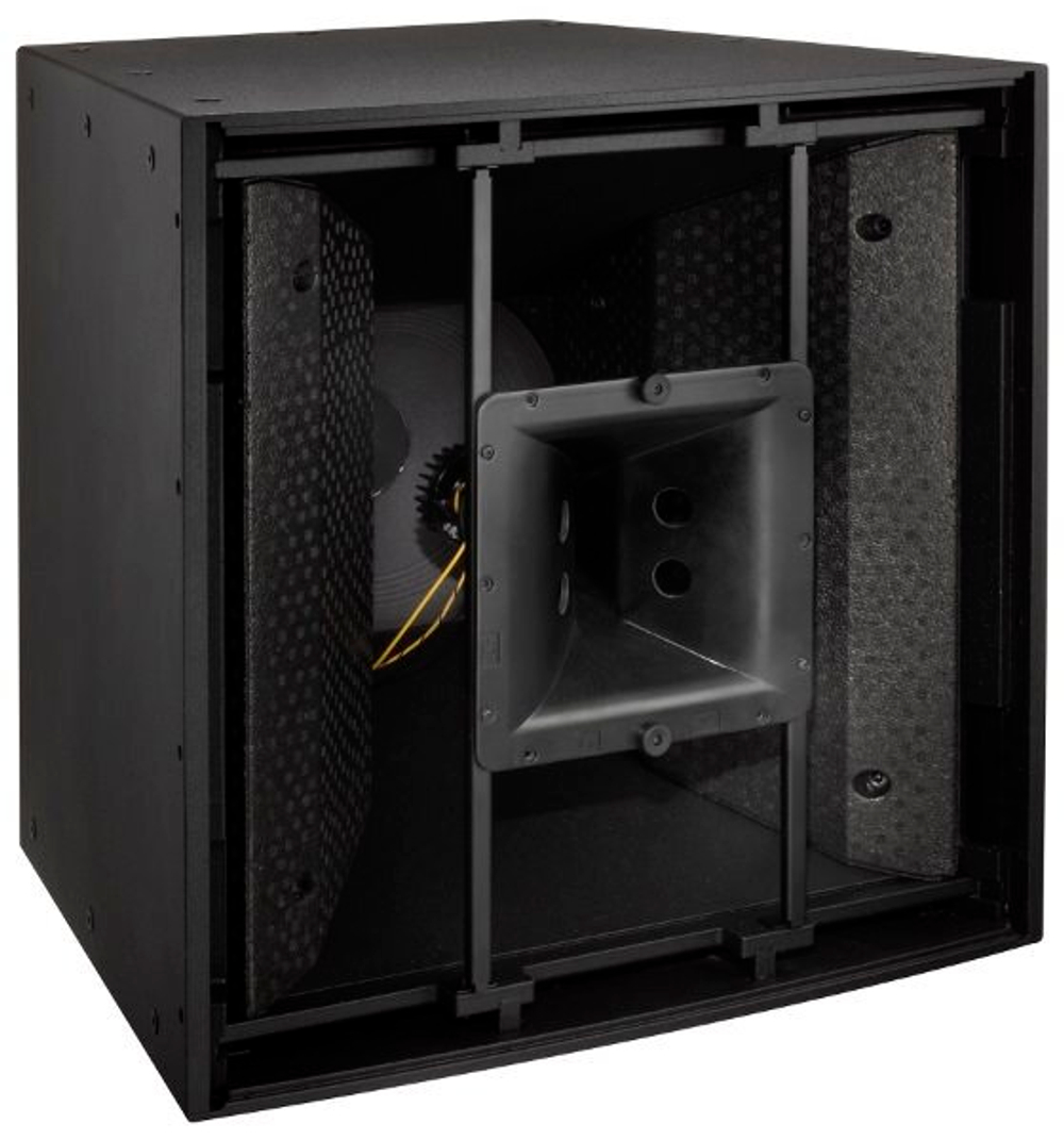 Electro-Voice EVH-1152S/66-BLK Двухполосный коаксиальный громкоговоритель. 15'. 8 Ом, 500/2000W. '40° x 30°, SPL MAX 139 dB.