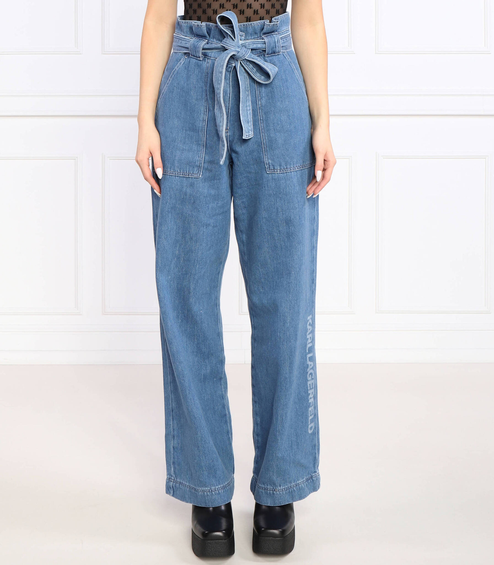 джинсы Karl Lagerfeld - голубой(230W1108)