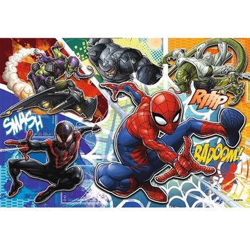 Пазл 60 деталей "Храбрый Человек-паук/Disney Marvel Spiderman" Trefl.