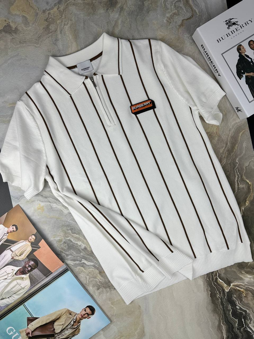 Поло Burberry