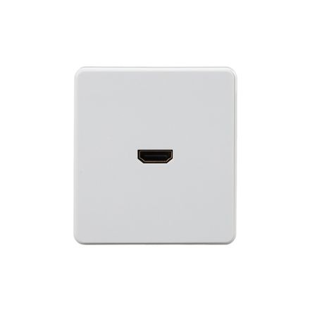 Розетка ROUND HDMI с/у перламутр KRANZ