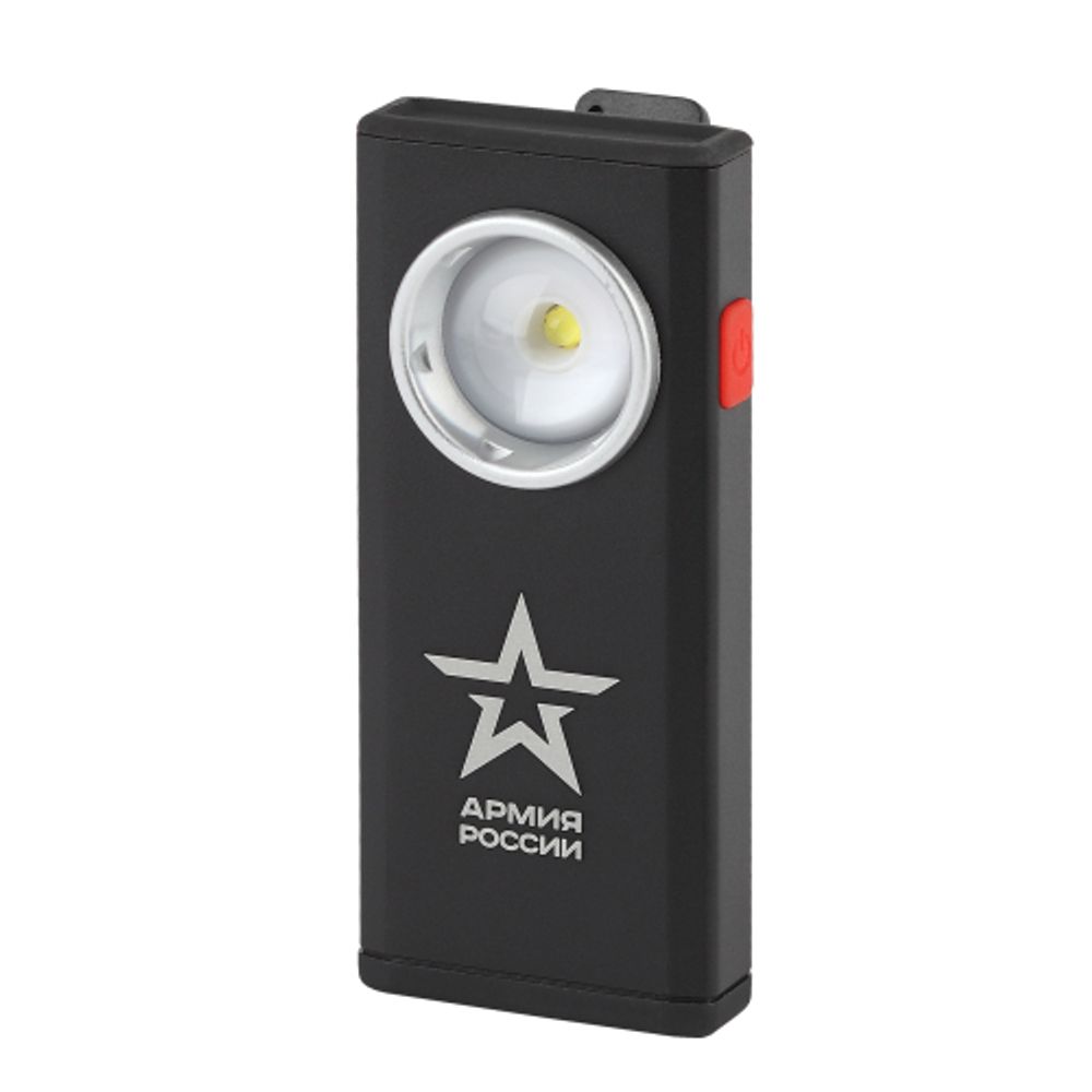 Светодиодный фонарь ЭРА RA-802 универсальный АР Офицерский ручной аккумуляторный алюминиевый с магнитом и крючком | Универсальные  фонари