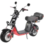 Электроскутер CityCoco White Siberia WS-Mini R 1200W Красный