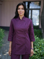 Китель поварской | Бл-318 к 3/4 статус стрейч