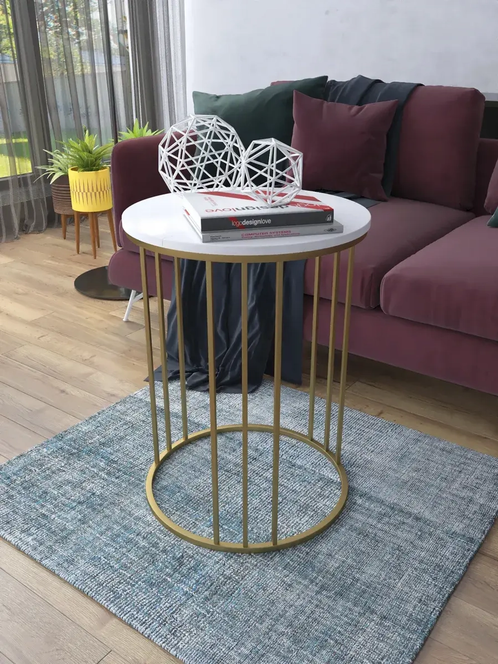 Журнальный стол Трио - ЗБГ - МДФ в ПВХ