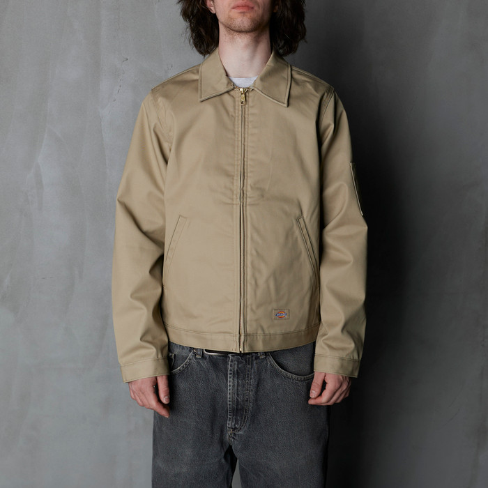 Куртка Dickies Lined Eisenhower Jacket Khaki артикул:DK0A4XK4KHK1 - купить в магазине Дайс