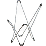 Кресло складное 62х80х77 см, Элит, черное, 110 кг, Y6-1983