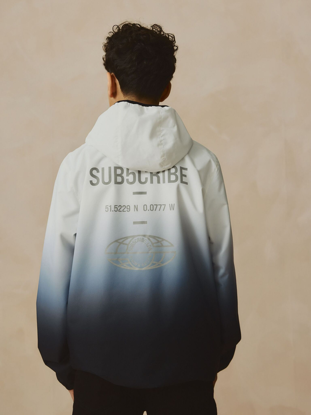 Куртка непромокаемая с капюшоном для мальчика Next E82-308, Белый, Черный