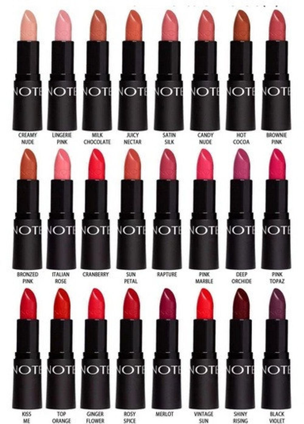 Note Ultra Rich Color Lipstick Губная Помада