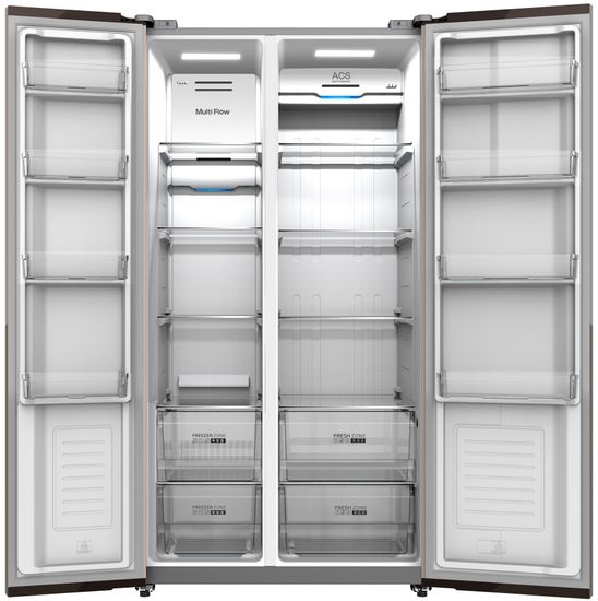 Холодильник Hyundai CS5005FV нержавеющая сталь