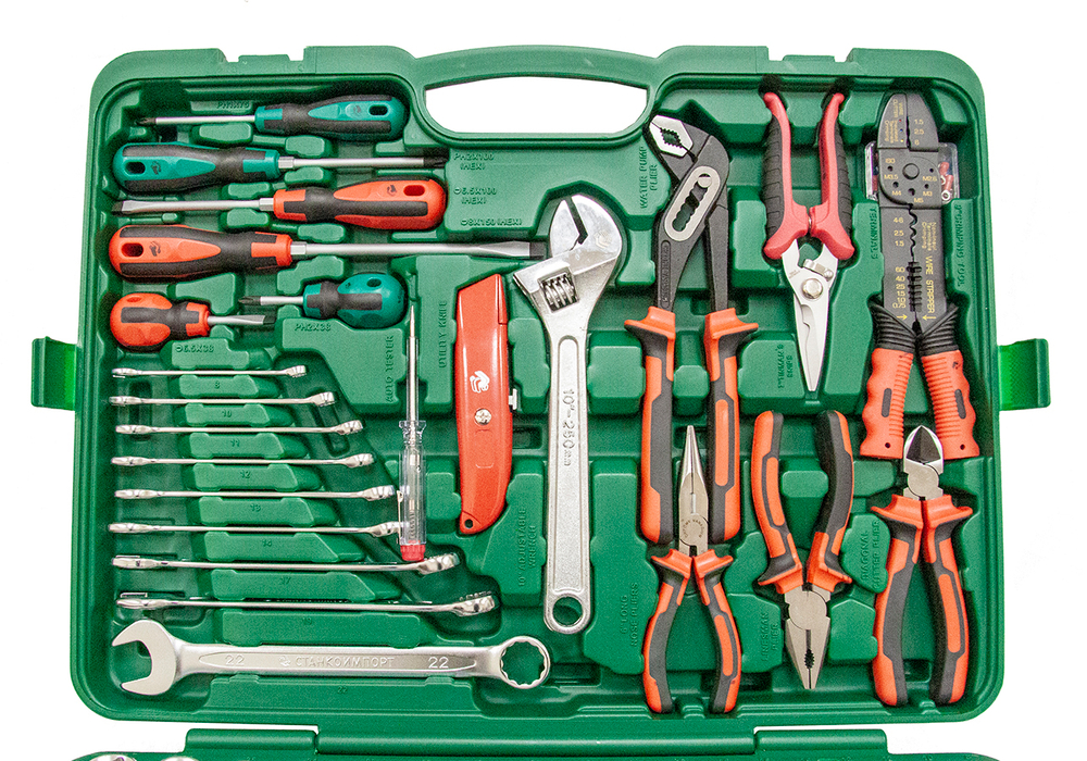 Набор инструмента (105 предметов) СТАНКОИМПОРТ НАБ.14.12.105