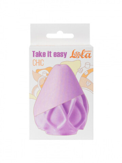 Мастурбатор Take it easy CHIC PURPLE (Цвет: фиолетовый)