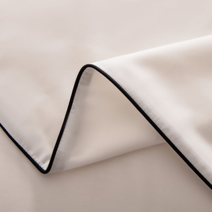 Комплект постельного белья Однотонный Сатин Элитный «Идеальная белизна»