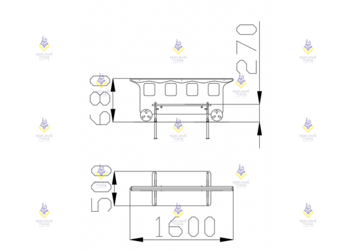 Скамья «Вагончик»