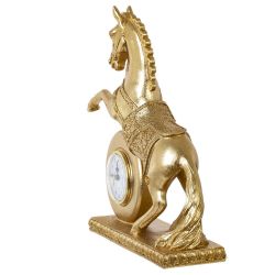 GAEM Фигурка декоративная "Лошадь" с часами (ААх1 н/п), L32 W9,5 H35 см
