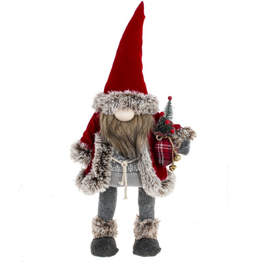 GAEM Игрушка набивная "Гном" с подсветкой (LR44x3), L28 W20 H68/49 см