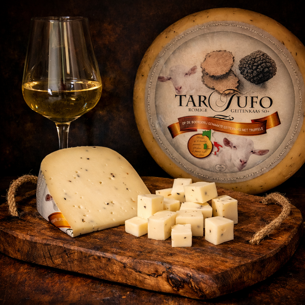 Сыр Тартуфо козий с трюфелем (tartufo goat cheese), 300 гр